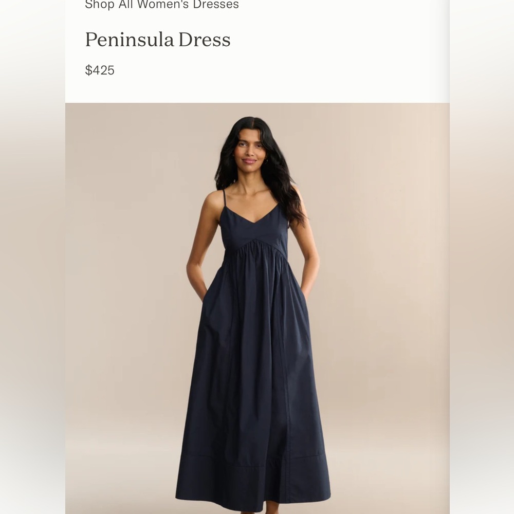 Jenni Kayne Peninsula Dress – Navy – NWT – Size L